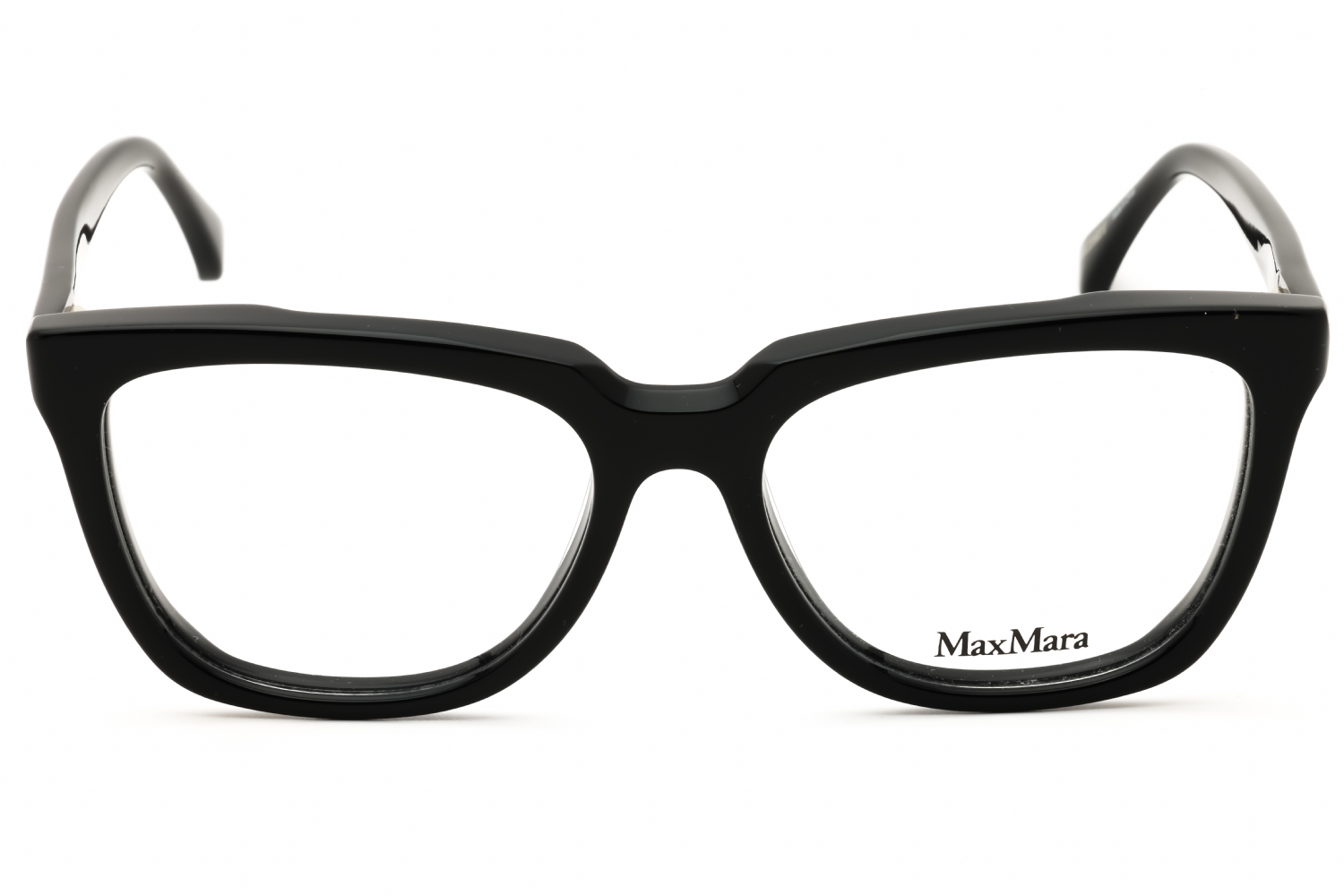 Max Mara MM5115 - Shiny Black, Acetate, Rectangle frame