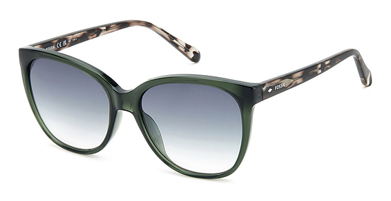 Fossil FOS 3147/G/S/US - 0ox9k Cry Grn, Acetate, Rectangle frame
