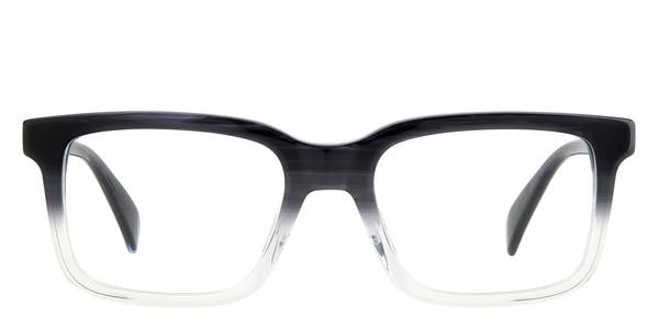 Rag and Bone Rag & Bone RNB7053/G - Grey Horn, Acetate, Rectangle frame