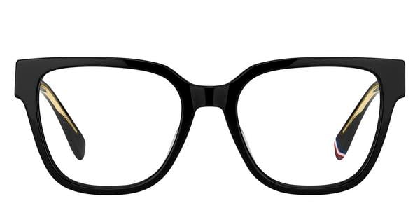 Tommy Hilfiger TH 2102 - Black, Acetate, Rectangle frame