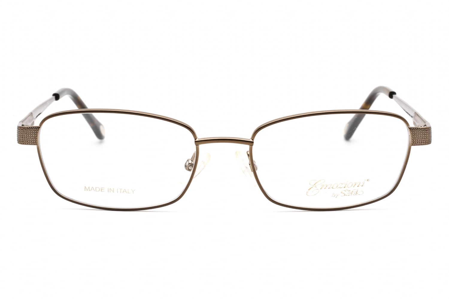 Emozioni EM 4406 - Brown Havana, Metal, Rectangle frame
