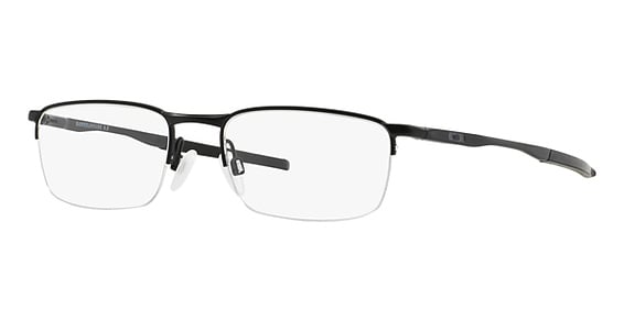 Oakley OX3174 BARRELHOUSE 0.5 - Matte Black, Metal, Rectangle frame