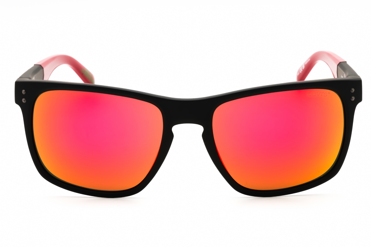 Levis LV 5058/S - MT BLK RD, Plastic, Rectangle frame