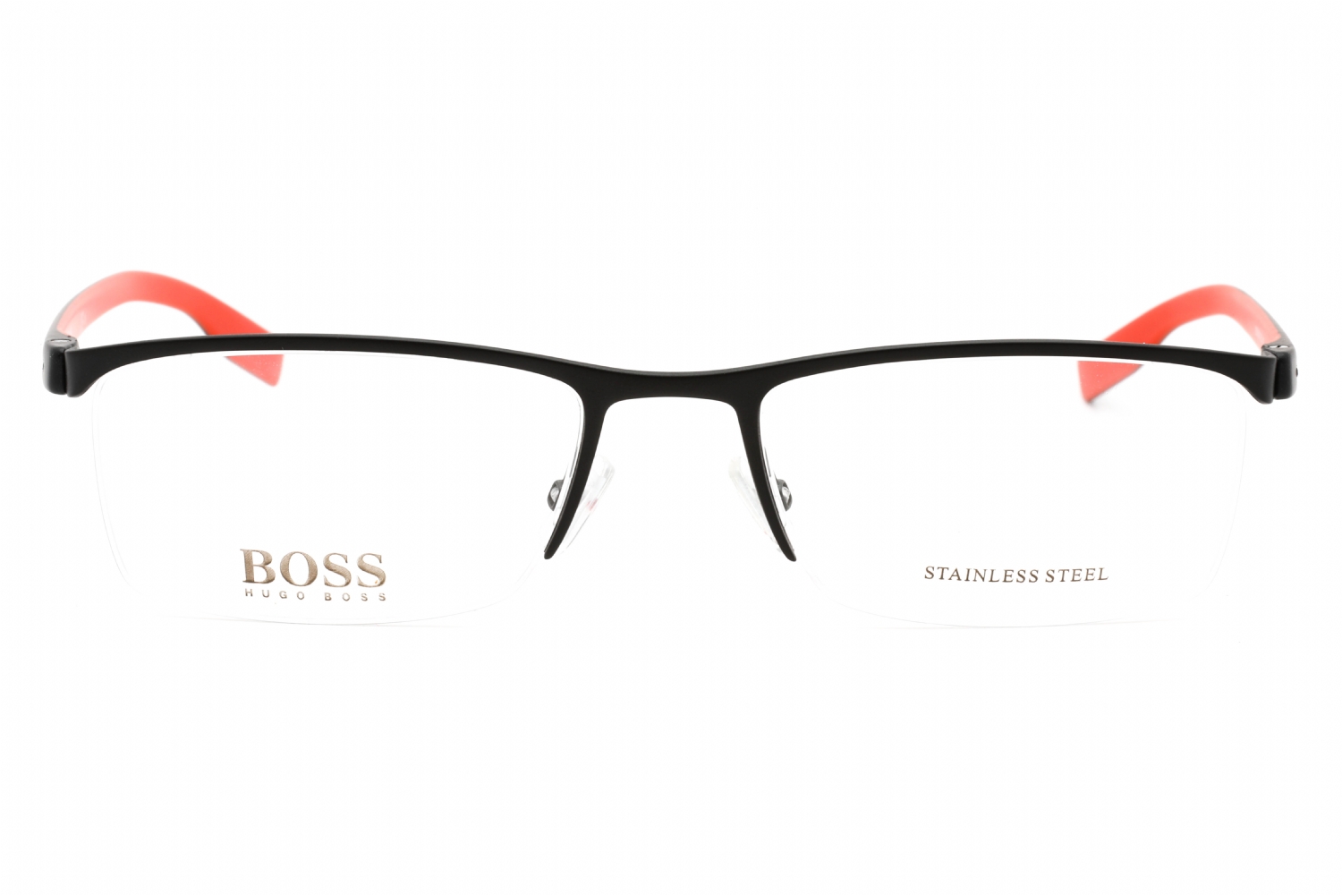 Hugo Boss 0610/N - Bkrt Crystal RED, Metal, Rectangle frame