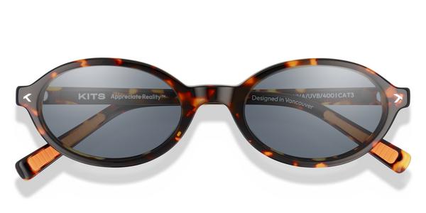KITS Circuit Sport Sun - Havana, Acetate, Oval frame