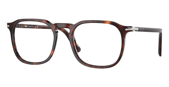 Persol PO3337V - Havana, Plastic, Rectangle frame
