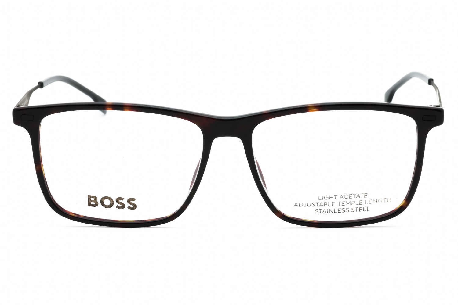 Hugo Boss BOSS 1642 - HVN MT BLK, Plastic, Rectangle frame