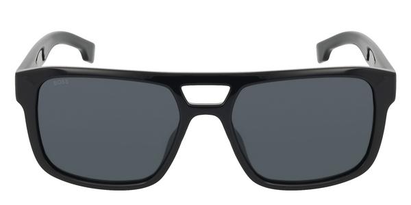Hugo Boss Boss 1648/S - Black, Plastic, Rectangle frame