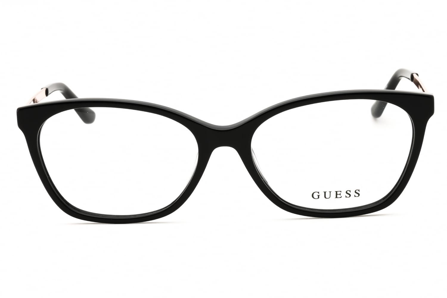 Guess GU50194 - Shiny Black, Acetate, Rectangle frame
