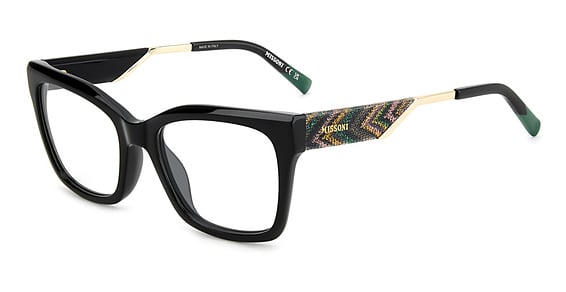 Missoni MIS 0265/G - Black, Acetate, Rectangle frame