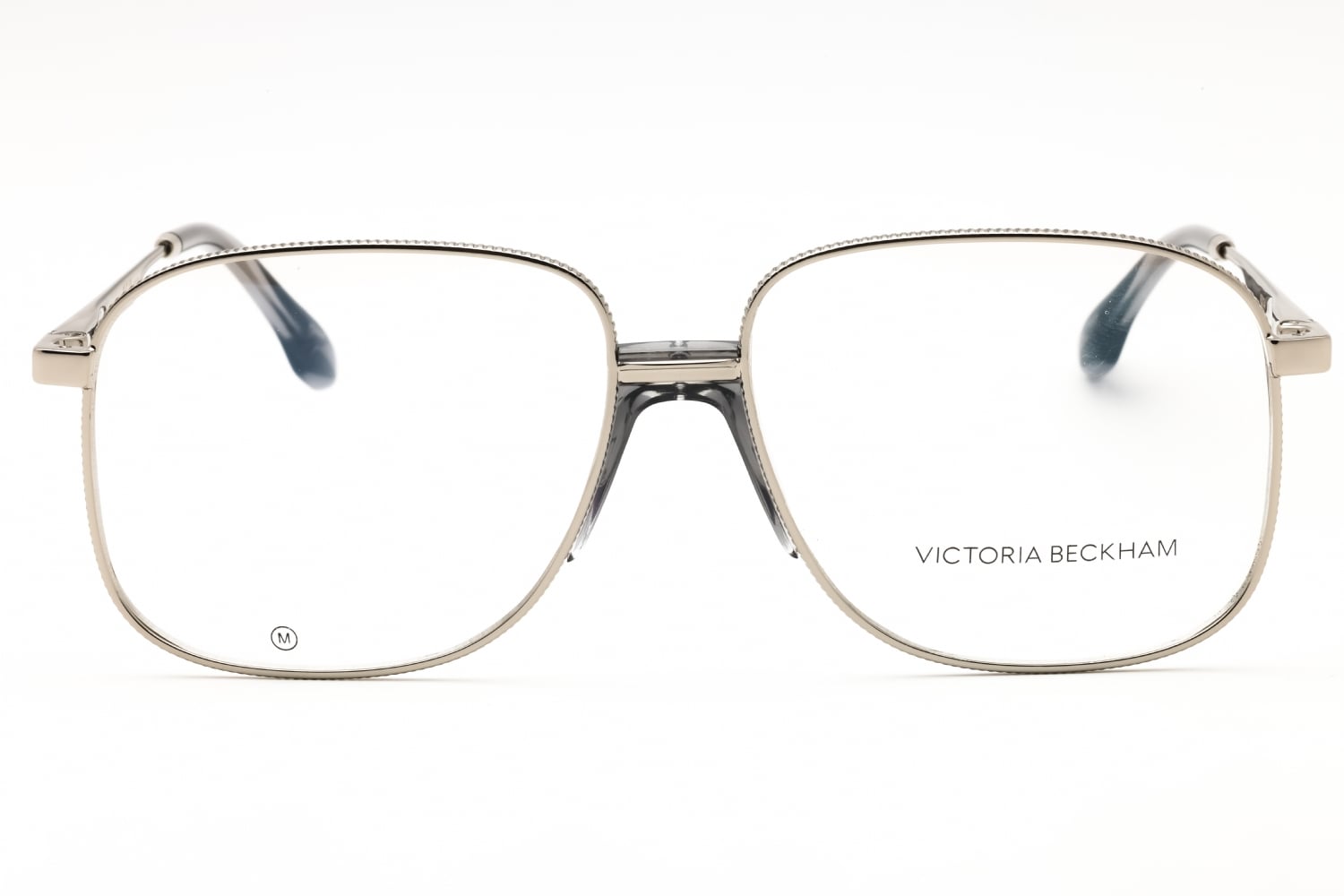 Victoria Beckham VB2134 - Silver, Metal, Rectangle frame