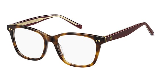 Tommy Hilfiger TH 2162 - Havn Brwn, Acetate, Rectangle frame