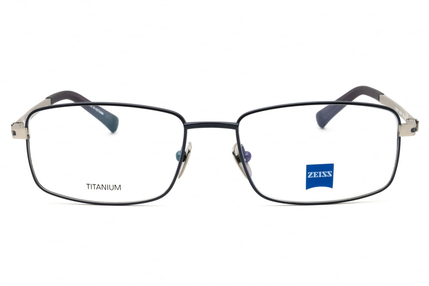 Zeiss ZS40004 - Navy, Titanium, Rectangle frame