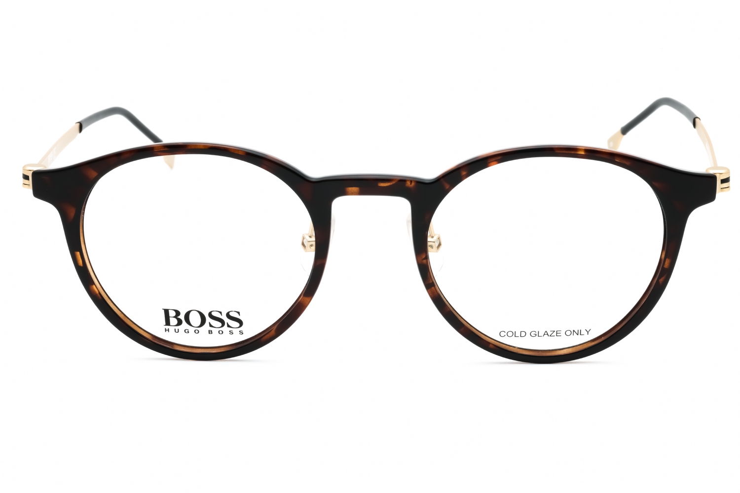 Hugo Boss BOSS 1350/F - Havana, Plastic, Round frame