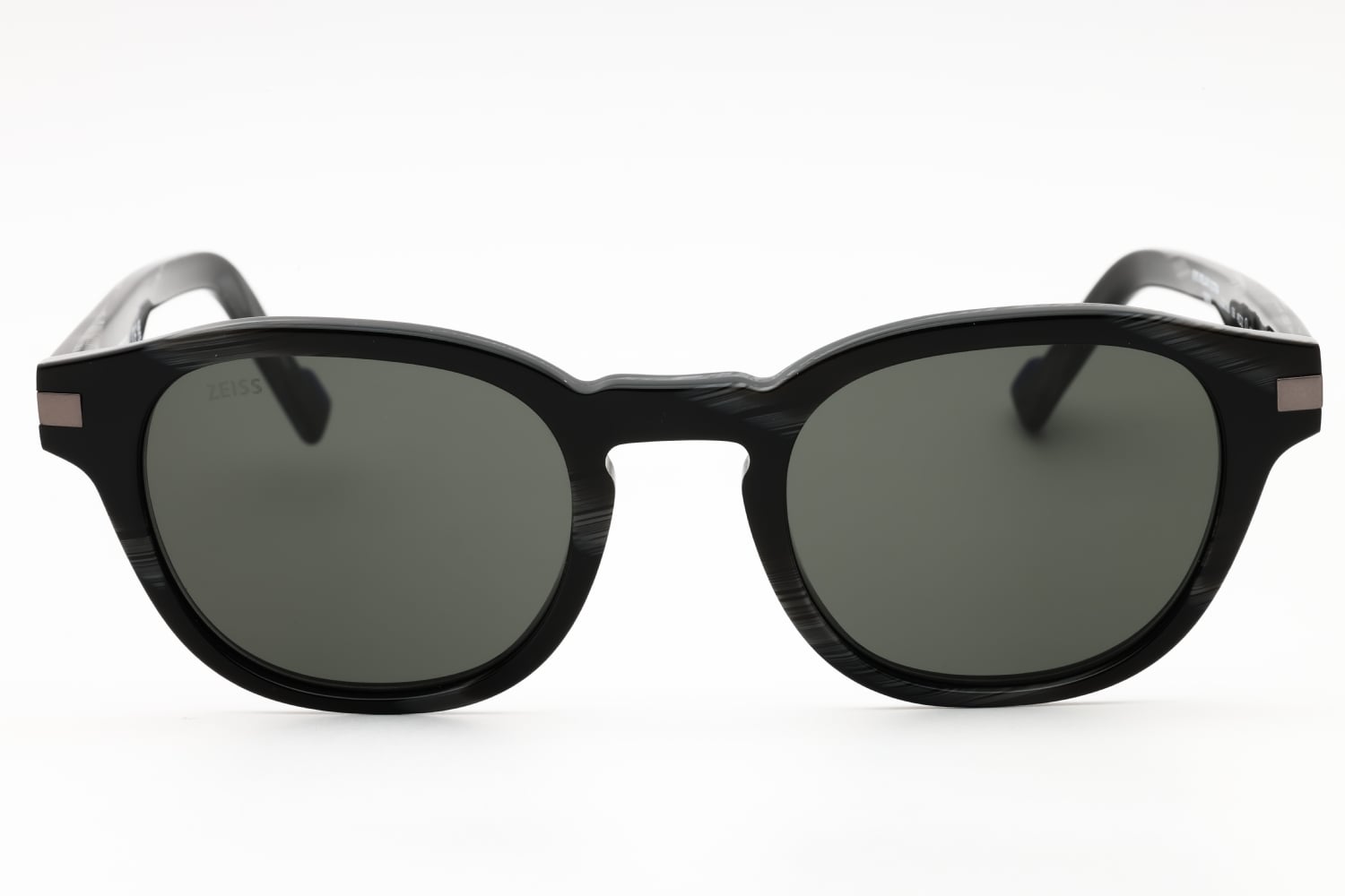 Zeiss ZS23536S - Grey Horn, Acetate, Round frame