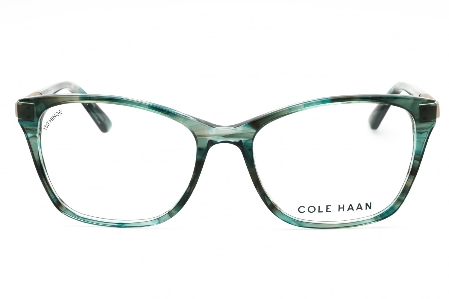 Cole Haan CH5049 - Teal Horn, Plastic, Rectangle frame