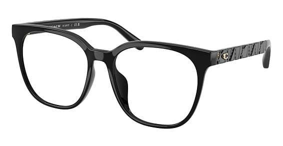COACH HC6267D - Black, Acetate, Oval frame