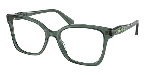 Swarovski SK2061 - Transparent Green, Plastic, Mixed Shapes frame