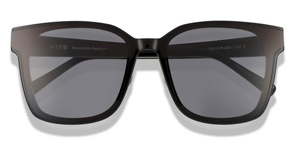 KITS Aria Lift-off™ - Black, Acetate, Rectangle frame