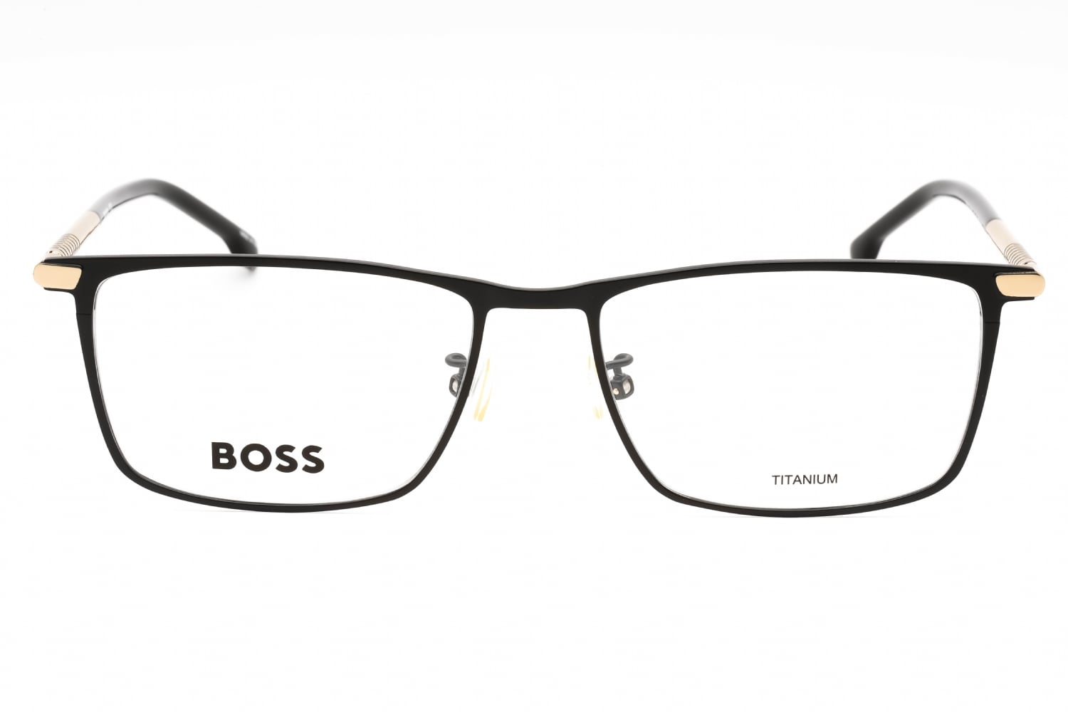 Hugo Boss BOSS 1226/F - MT BK GD, Metal, Rectangle frame
