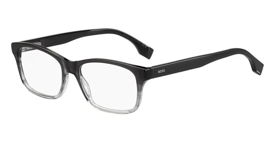 Hugo Boss Boss 1645 - Grey Horn, Acetate, Rectangle frame