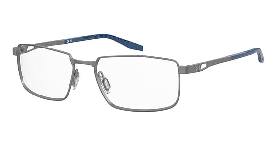 Under Armour UA 5077/G - Matte Dark Ruthenium Blue, Other, Rectangle frame