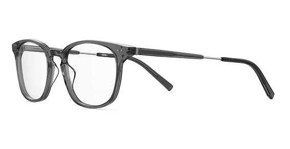 Elasta E 1648 - Grey Crystal, Acetate, Rectangle frame