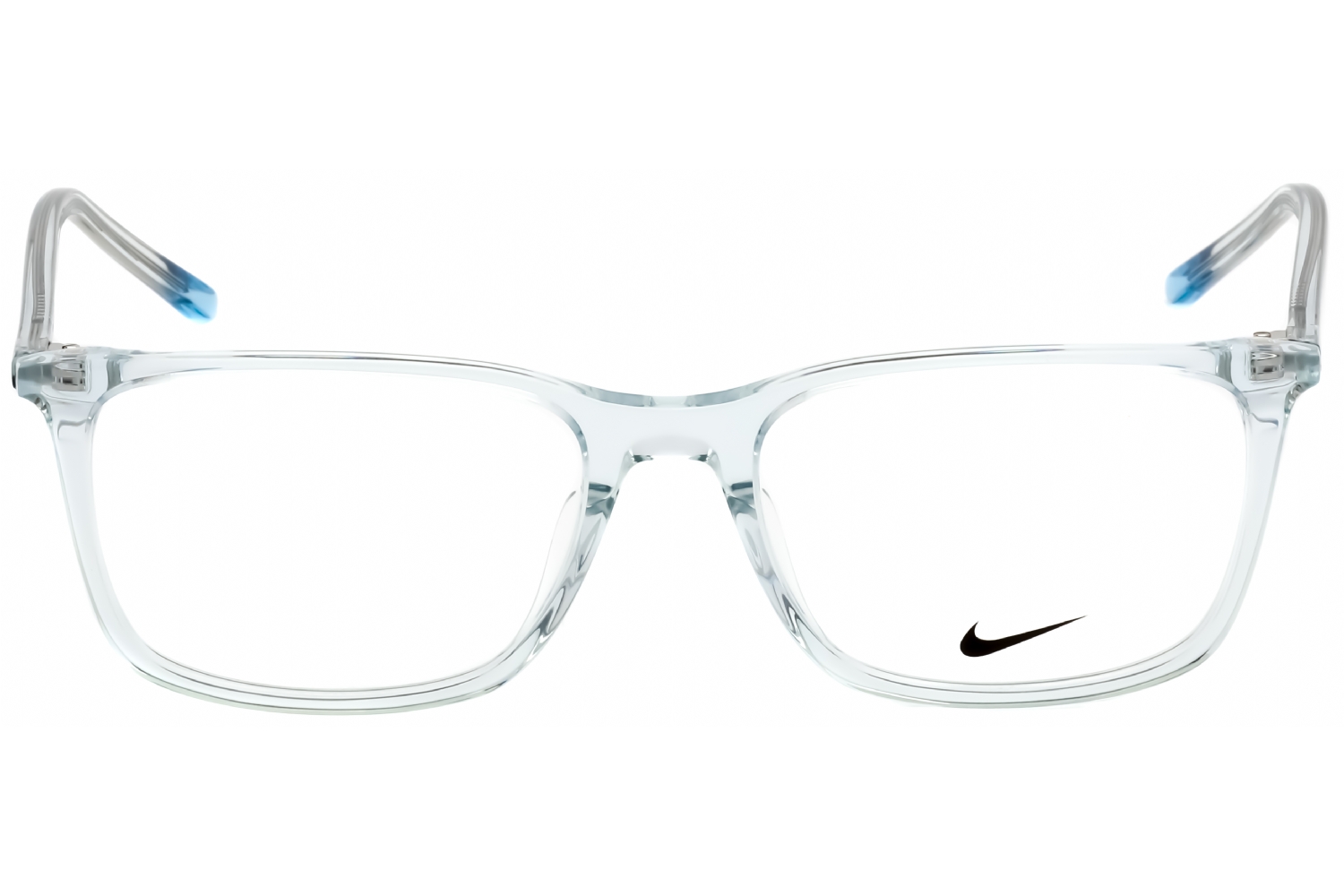 Nike NIKE 7254 - Glacier Blue, Plastic, Rectangle frame