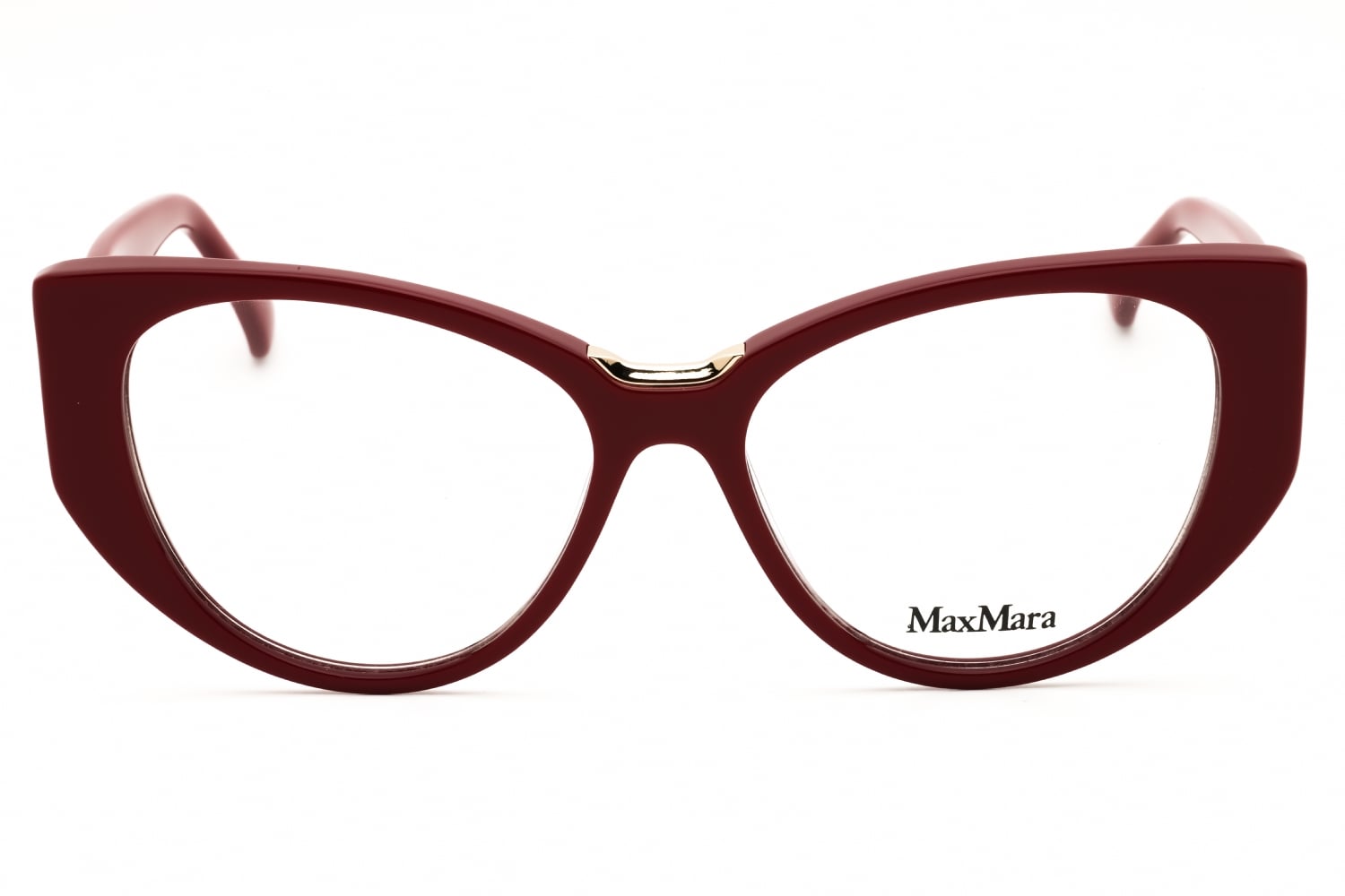 Max Mara MM5142 - Shiny RED, Acetate, Cat Eye frame