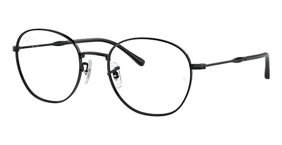Ray-Ban RX6509 - Black, Metal, Oval frame