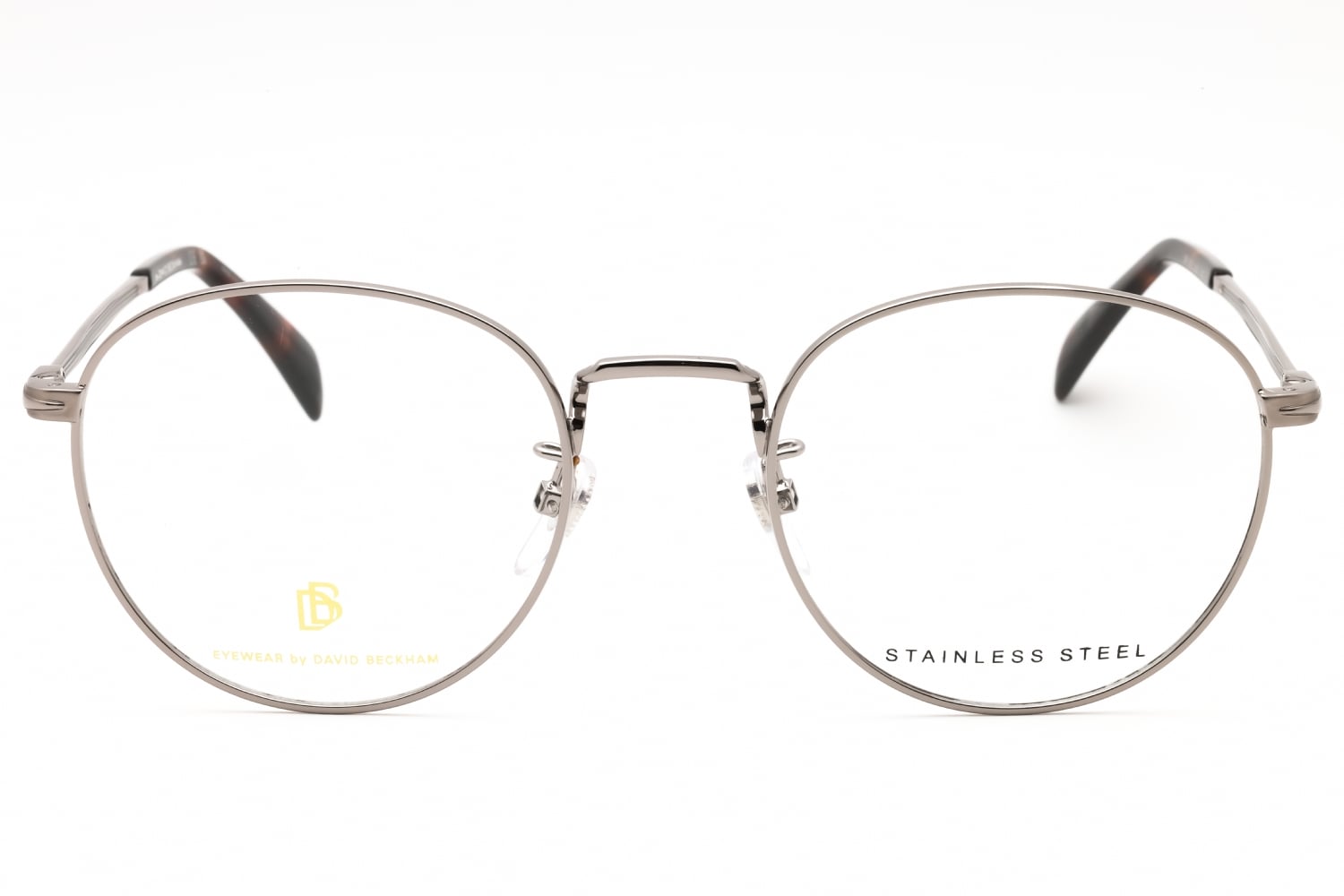 David Beckham DB 1015 - Ruthenium, Metal, Round frame
