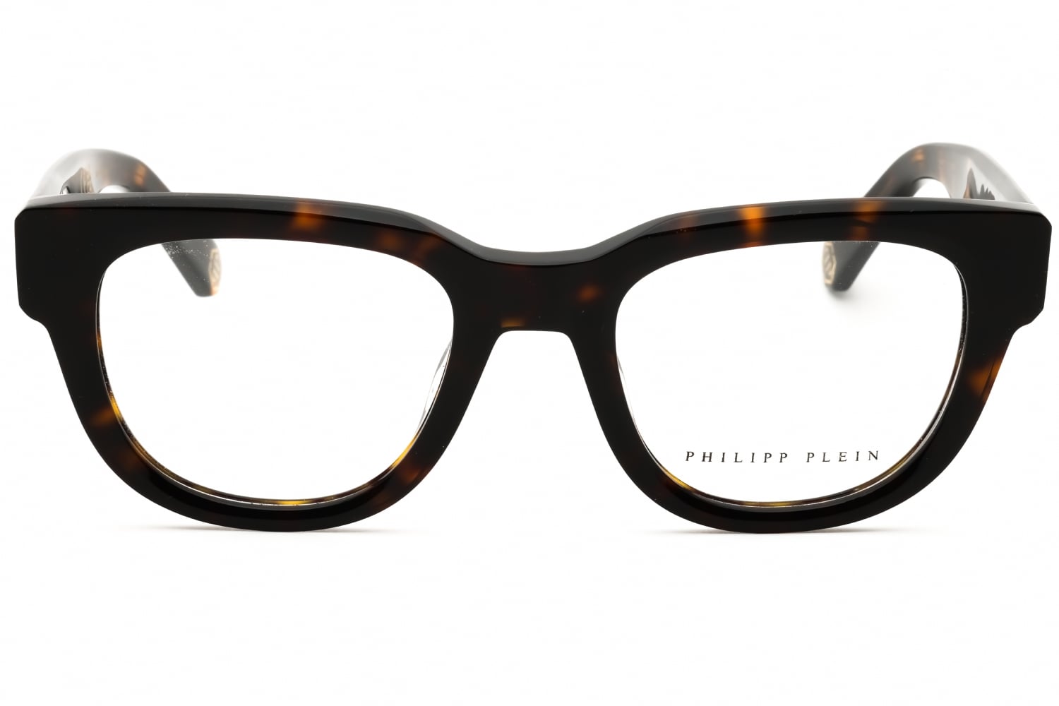 Philipp Plein VPP146M - Shiny Havana, Acetate, Round frame