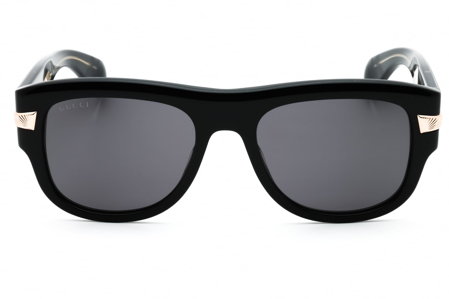 Gucci GG1517S - Black-black-grey, Acetate, Rectangle frame