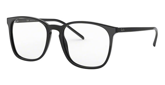 Ray-Ban RX5387 - Black, Plastic, Round frame