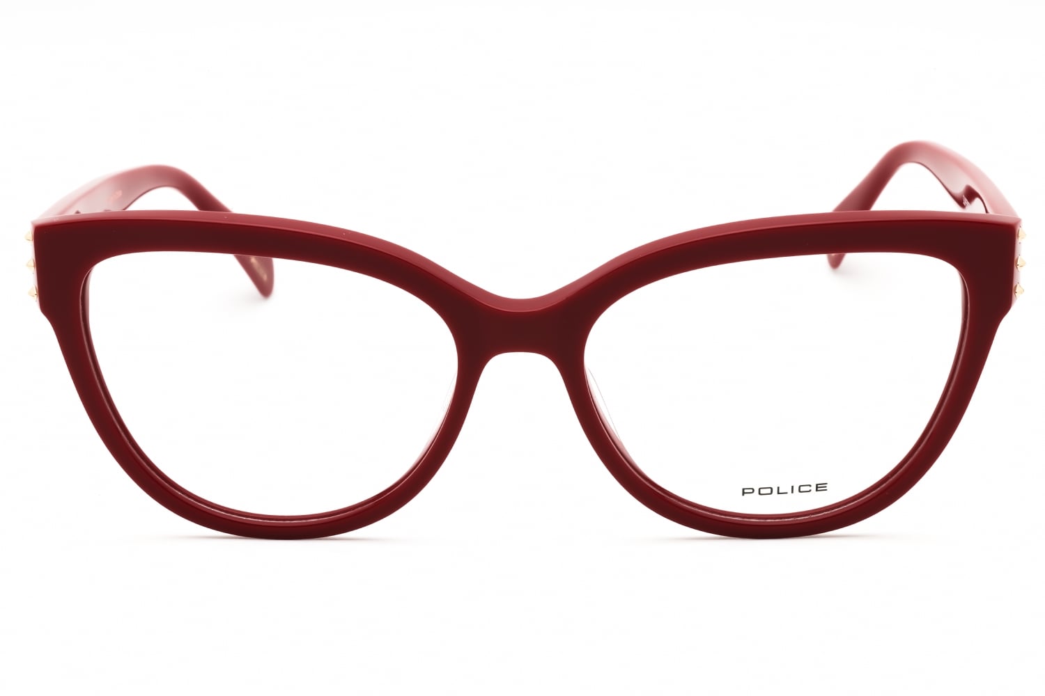 Police VPLM05 - Shiny Cherry RED, Acetate, Cat Eye frame