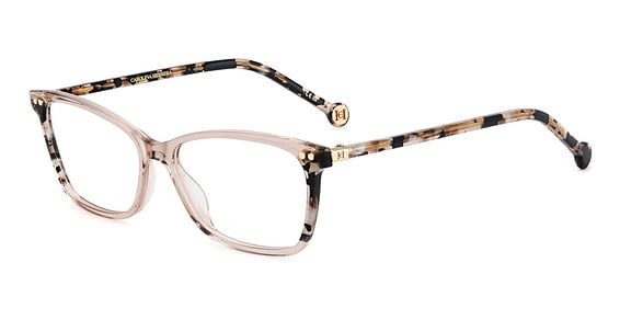 Carolina Herrera HER 0280 - Pink, Acetate, Rectangle frame