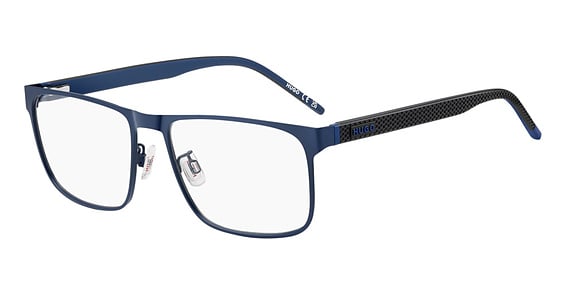 HUGO HG 1396/G/US - Matte Blue, Stainless Steel, Rectangle frame