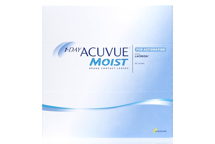 1-Day Acuvue Moist for Astigmatism 90 pack