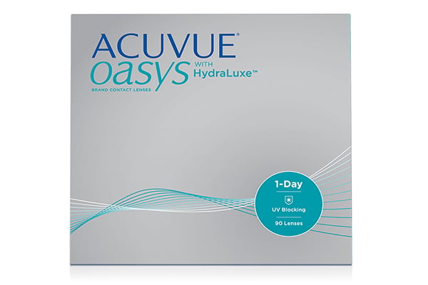 Acuvue Oasys 1-Day 90 Pack with HydraLuxe