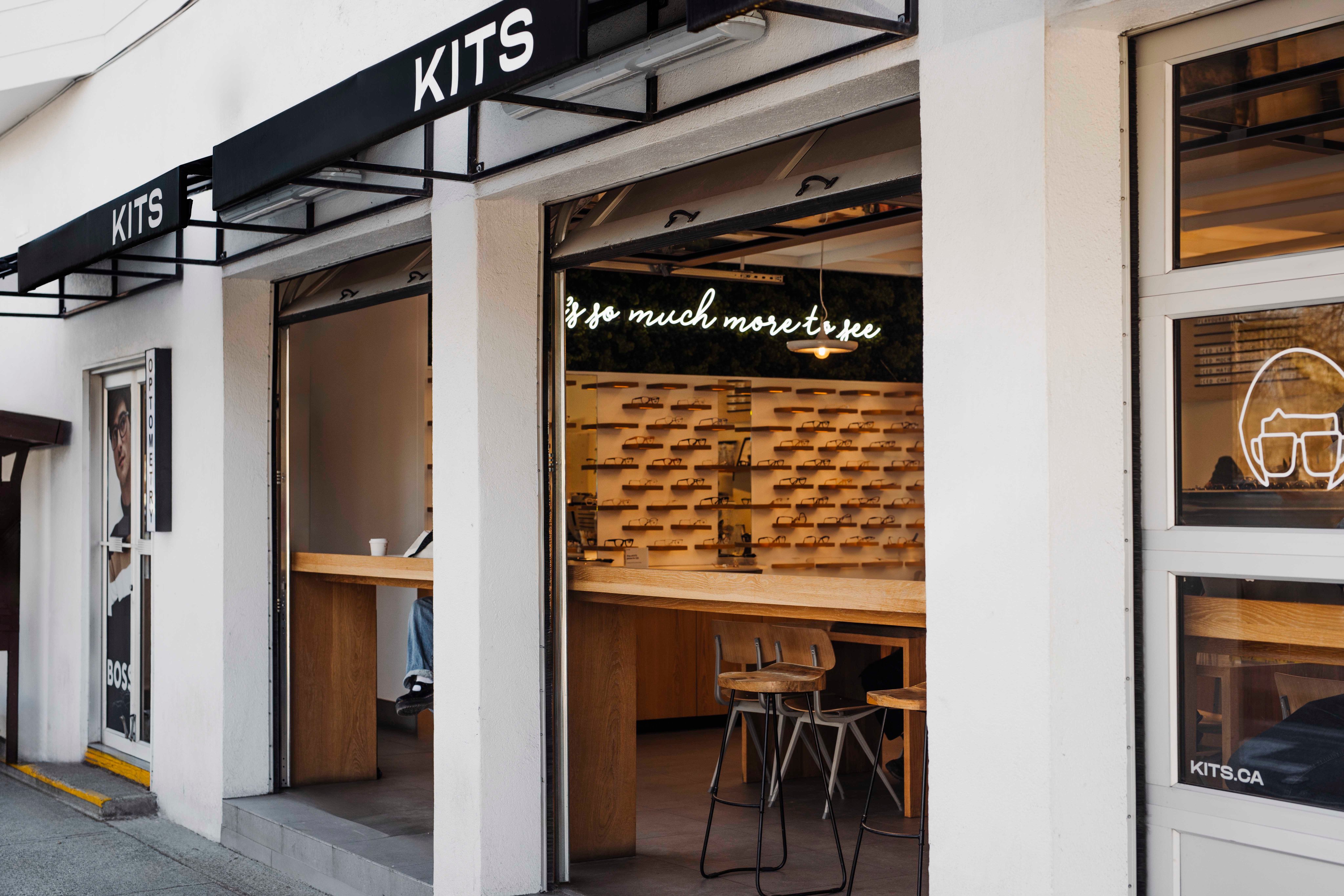 Inside a KITS store